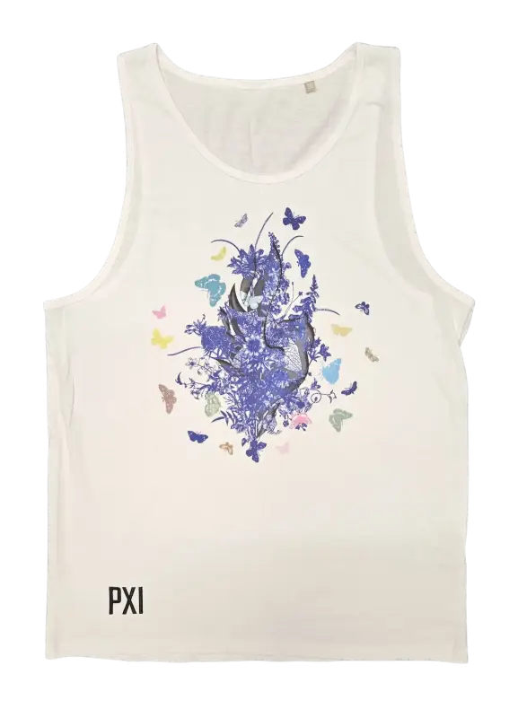 Tanktop Phoenix BUTTERFLY 2025 frau/regenbogenblau